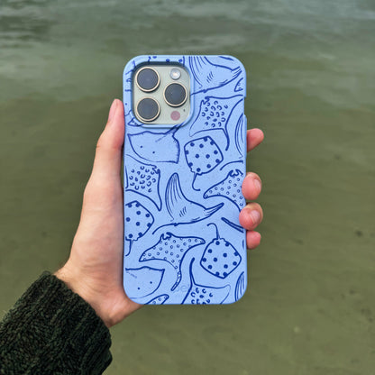 Powder Blue Stingray Fever iPhone 11 Pro Case