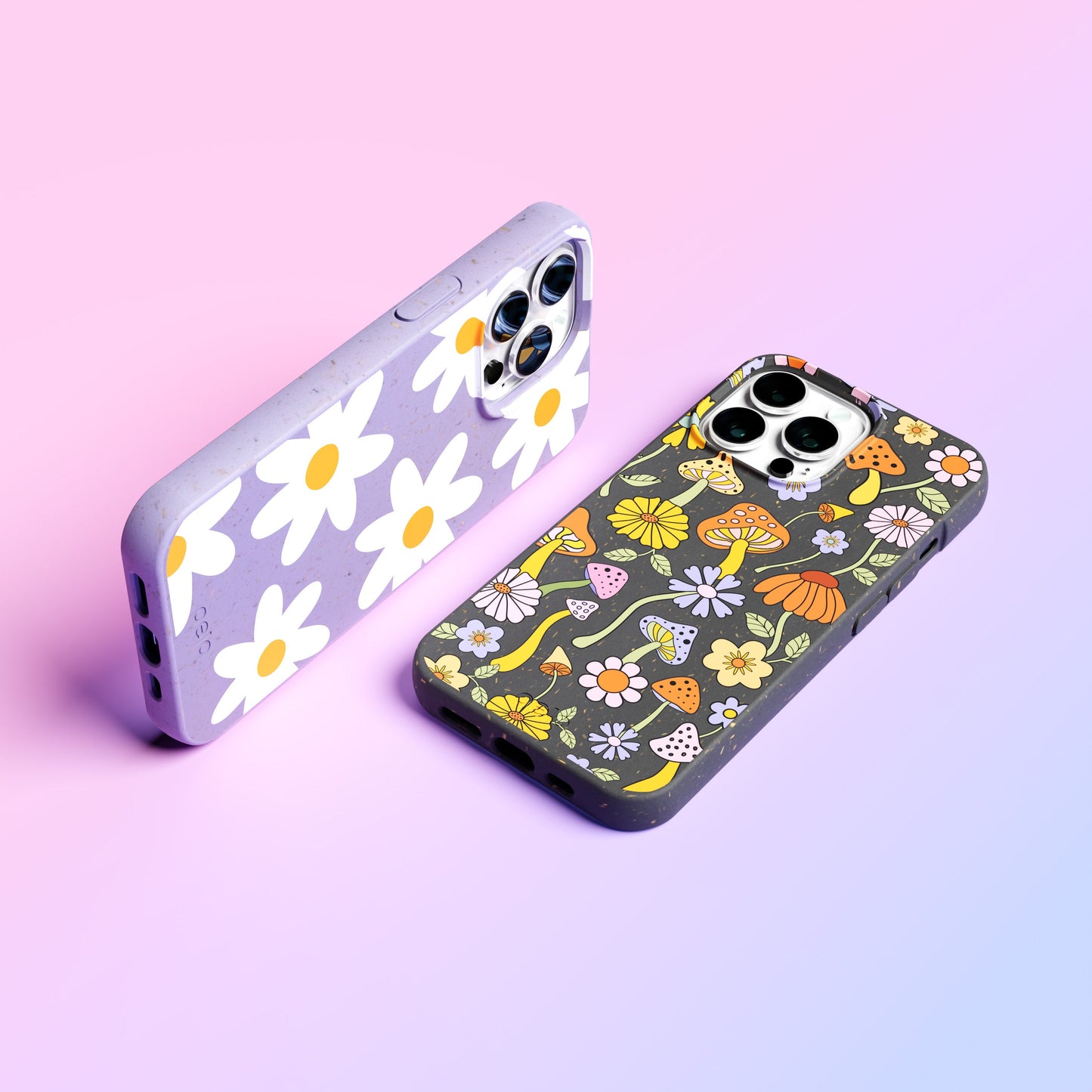 Black Midnight Shrooms iPhone 11 Pro Case