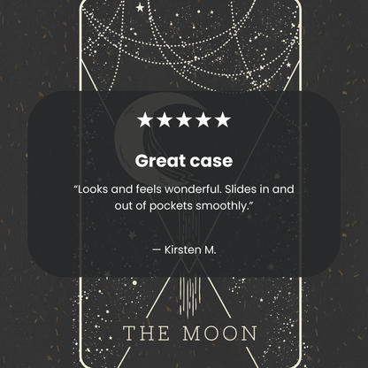 Black The Moon iPhone 11 Pro Case