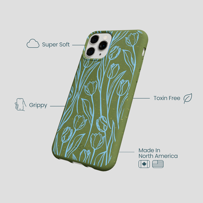 Forest Floor Tulip Dreams iPhone 11 Pro Case