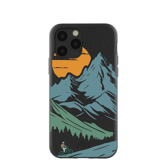 Black Vintage Peaks iPhone 11 Pro Case