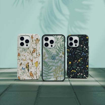Black Shadow Blooms iPhone 11 Pro Case