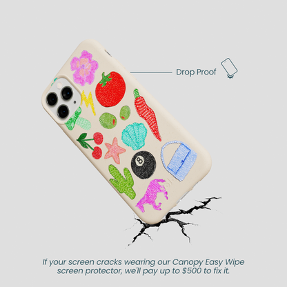 Seashell Whimsy Brooches iPhone 11 Pro Case