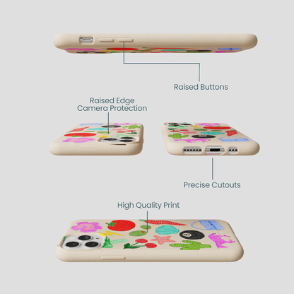 Seashell Whimsy Brooches iPhone 11 Pro Case