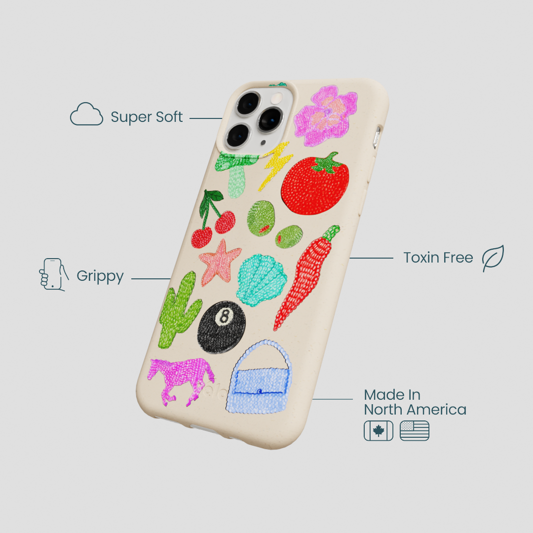Seashell Whimsy Brooches iPhone 11 Pro Case