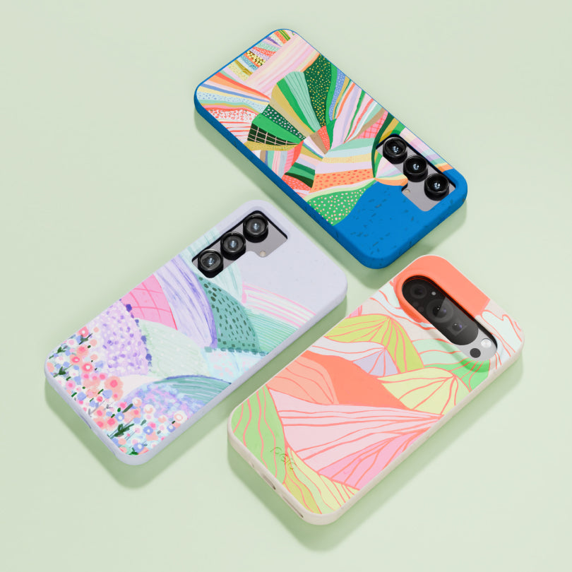 Electric Blue Bloomstatic iPhone 11 Pro Case