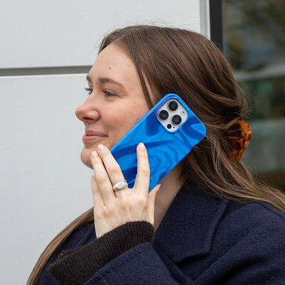 Electric Blue Blue Study iPhone 11 Pro Case