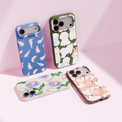Chocolate Brown Happy Hamsters iPhone 11 Pro Case