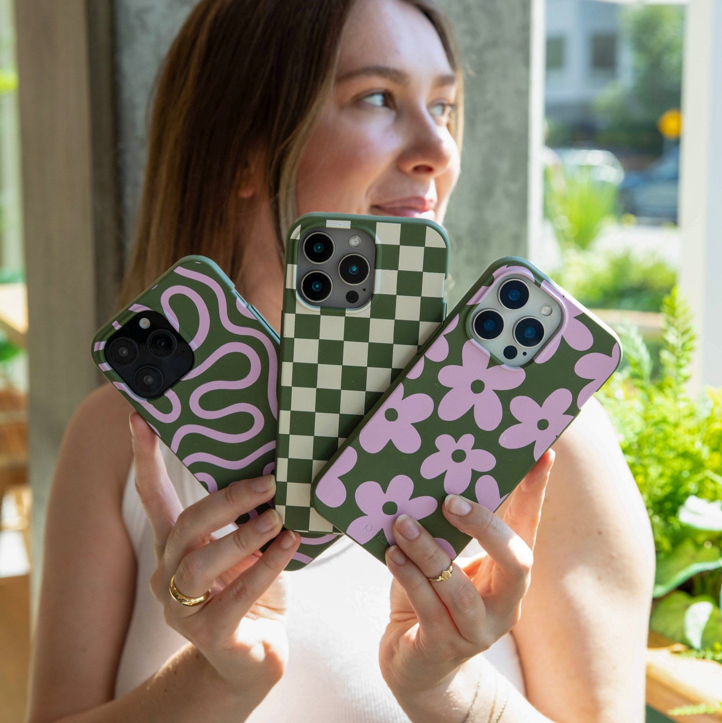 Forest Floor Cotton Curls iPhone 11 Pro Case